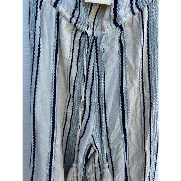 NWT Elan‎ Strapless Jumpsuit, Striped, Boho, Size Small - Picture 6 of 8